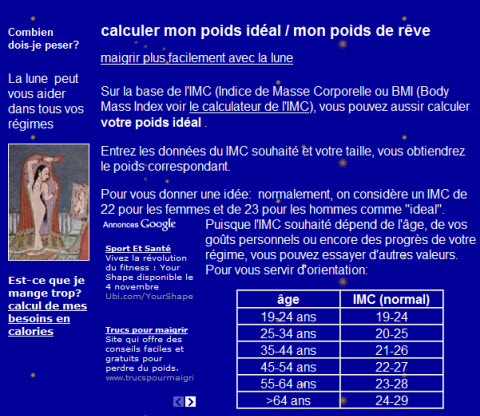 Indice de Qu&eacute;telet