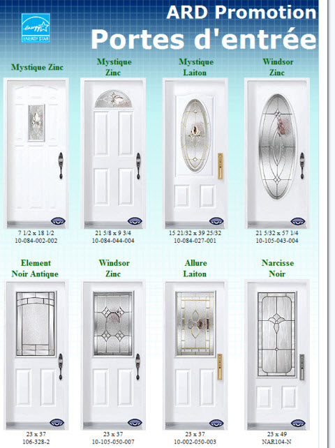 Portes en PVC Portes en PVC