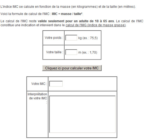 Votre poids