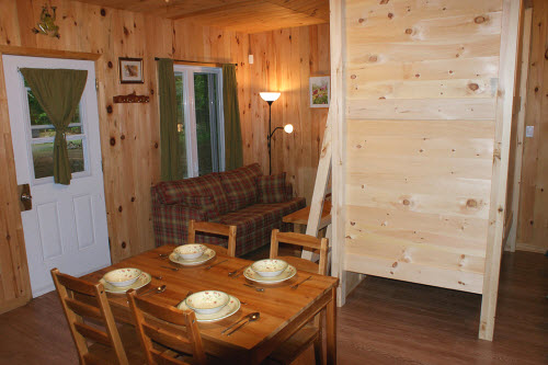 Chalet rustique Montérégie